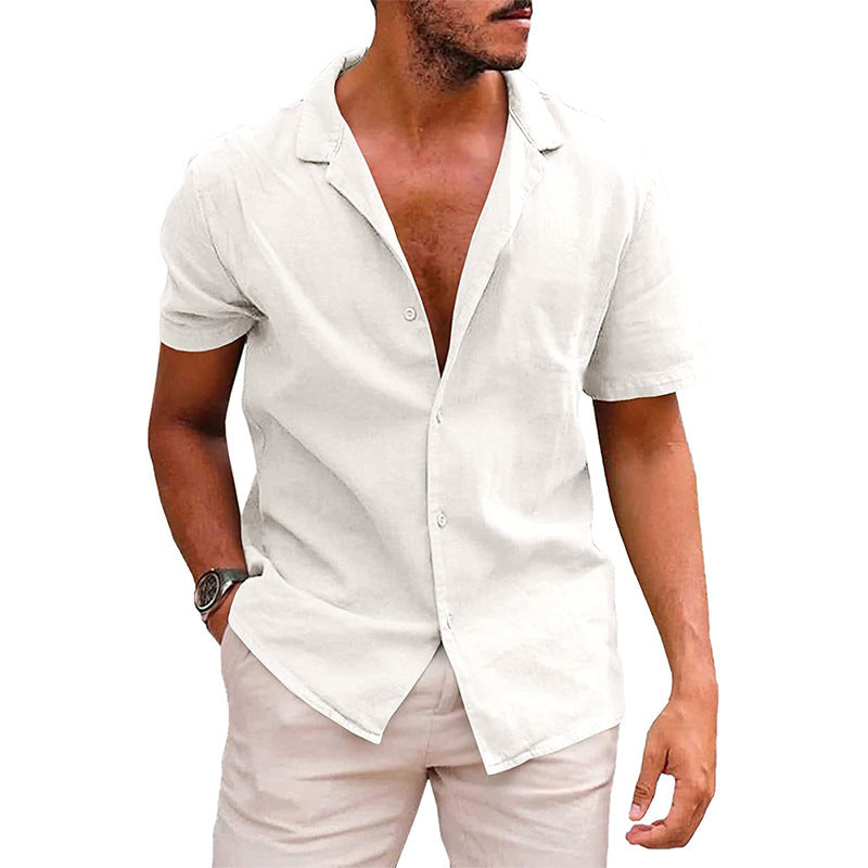Men's Short Sleeve Summer Comfort Shirt
