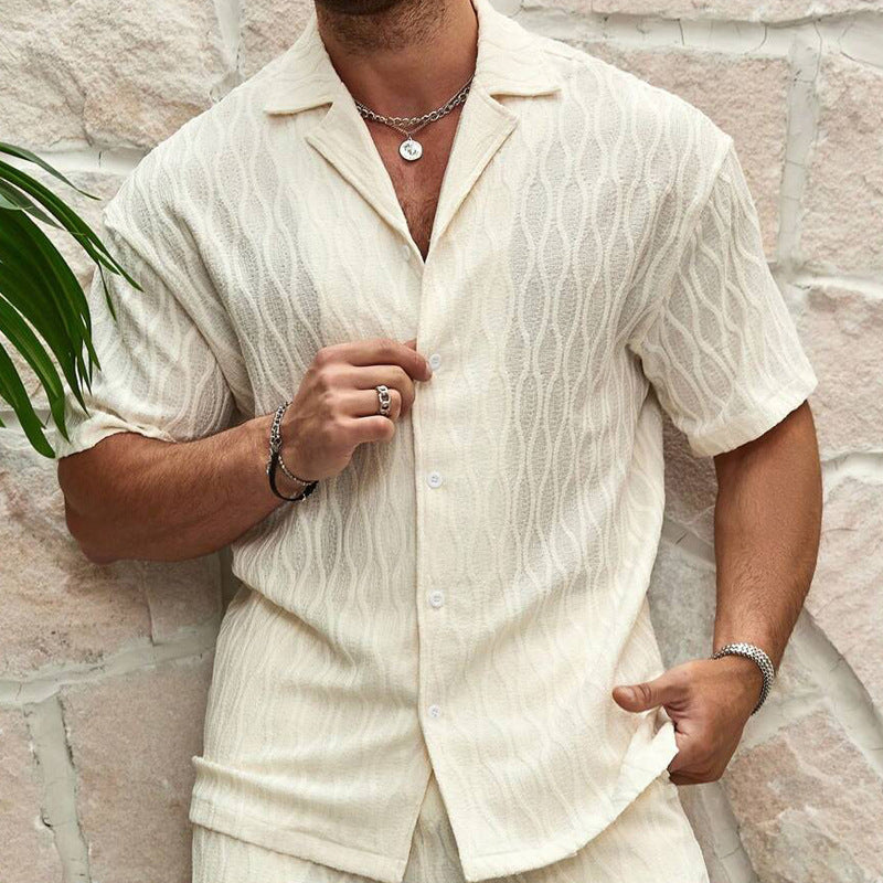 Casual Two Pieces Lapel Suit