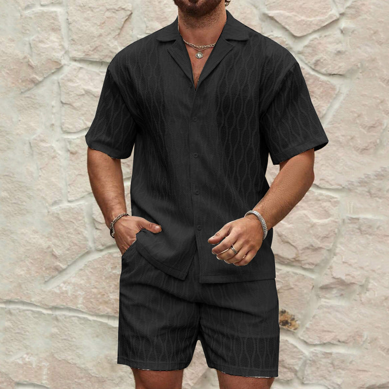 Casual Two Pieces Lapel Suit