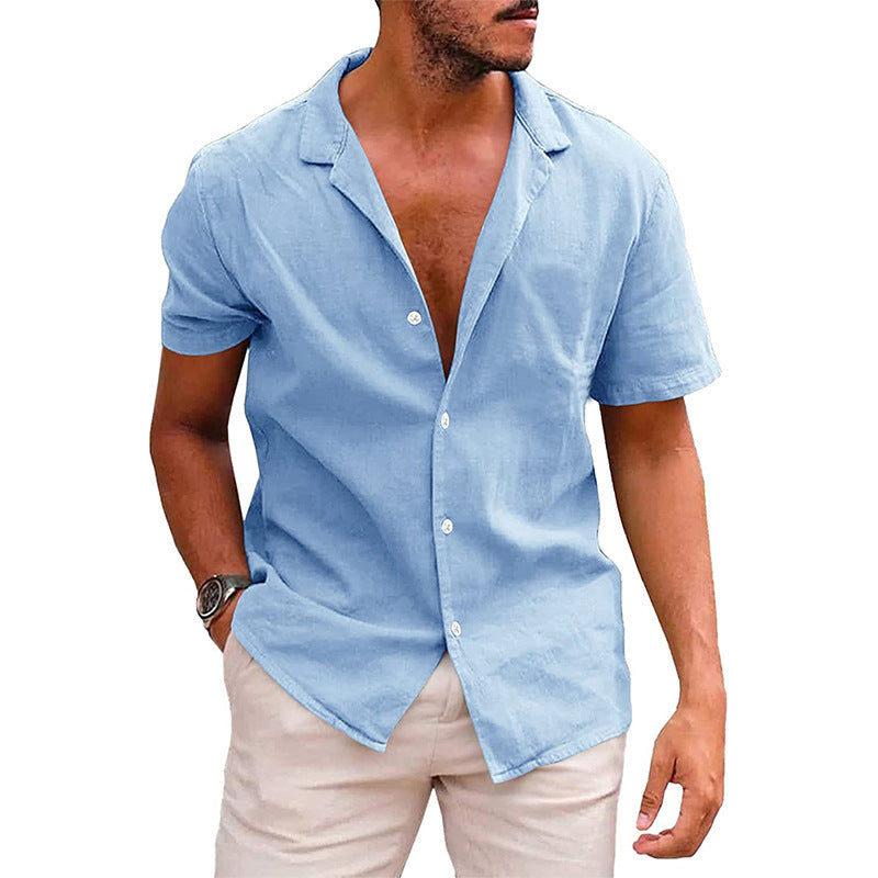 Men's Short Sleeve Summer Comfort Shirt
