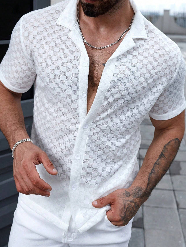 Men's Solice Lace Comfort Casual Shirt