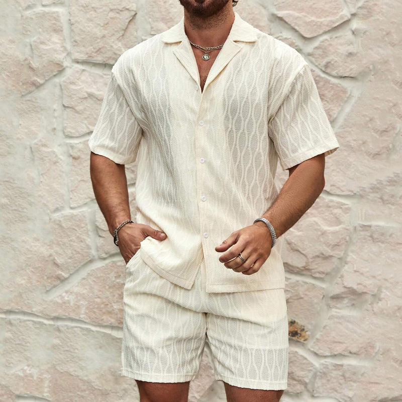 Casual Two Pieces Lapel Suit