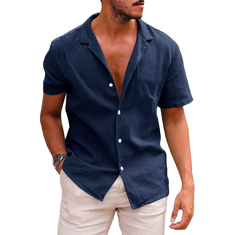 Men's Short Sleeve Summer Comfort Shirt