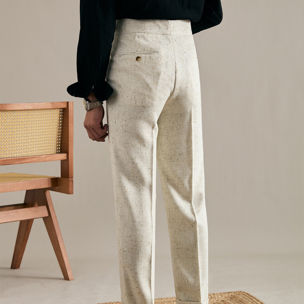 Double Pleated Trousers