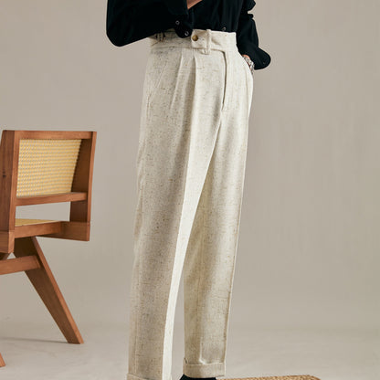 Double Pleated Trousers