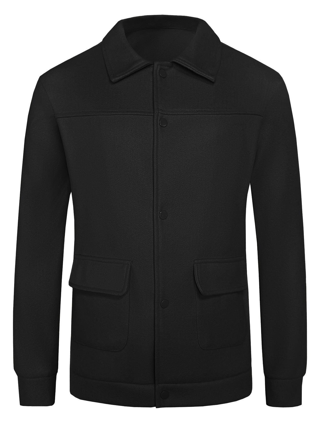 Casual Luxury Wool Lapel Jacket