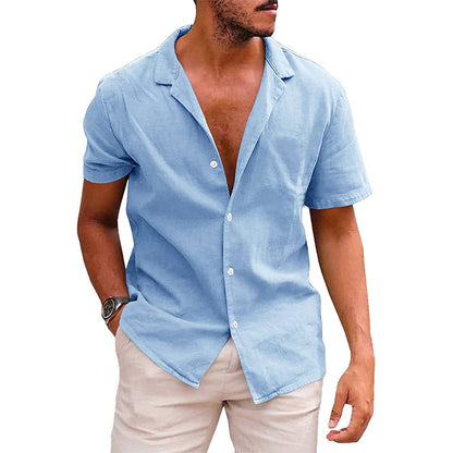 Men's Short Sleeve Summer Comfort Shirt