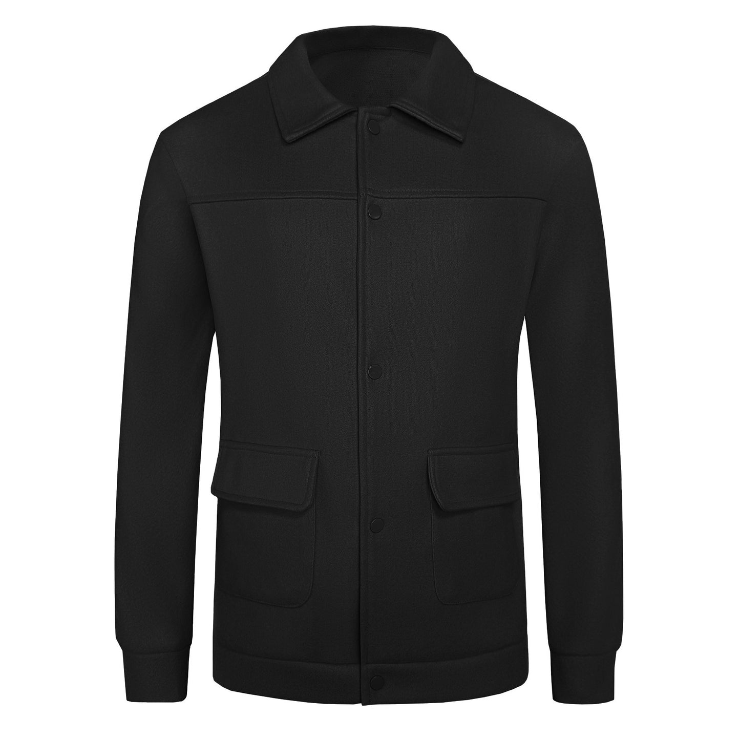 Casual Luxury Wool Lapel Jacket