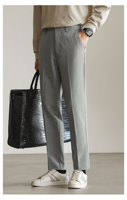 Trousers Light Gray