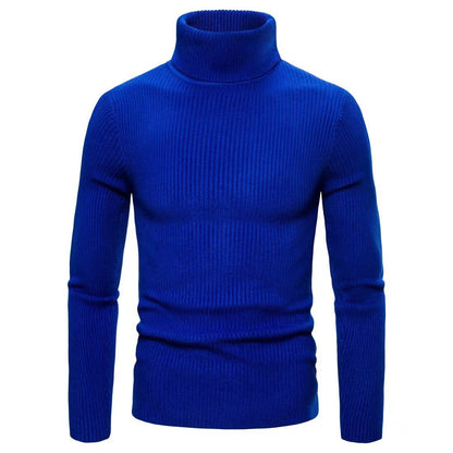Turtleneck Sweater Blue