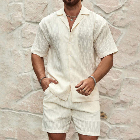 Casual Two Pieces Lapel Suit
